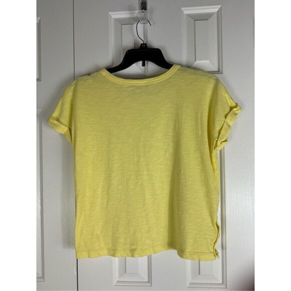 Loft Womens Yellow Blouse Size L - Picture 3 of 3